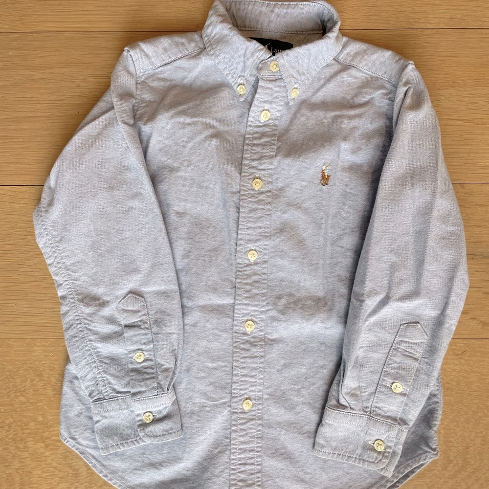 Ralph Lauren Boys Button-Up Size 5